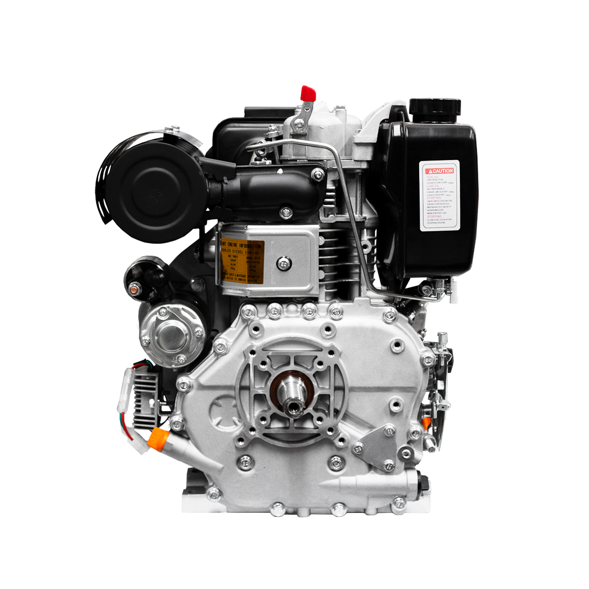 Motor Estacionario Diesel 10 Hp Con Partida Electrica - 0