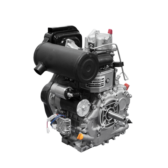 Motor Estacionario Diesel 10 Hp Con Partida Electrica Eje Conico