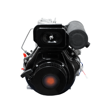 Motor Estacionario Diesel 14 Hp Con Partida Electrica Eje Conico