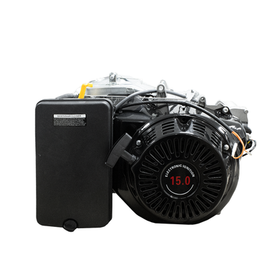 Motor Estacionario 15 Hp Con Partida Electrica Eje Conico